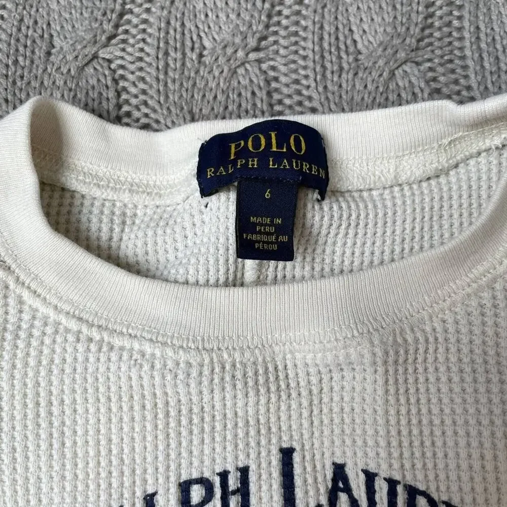 Ralph Lauren Thermal Top ~ 6